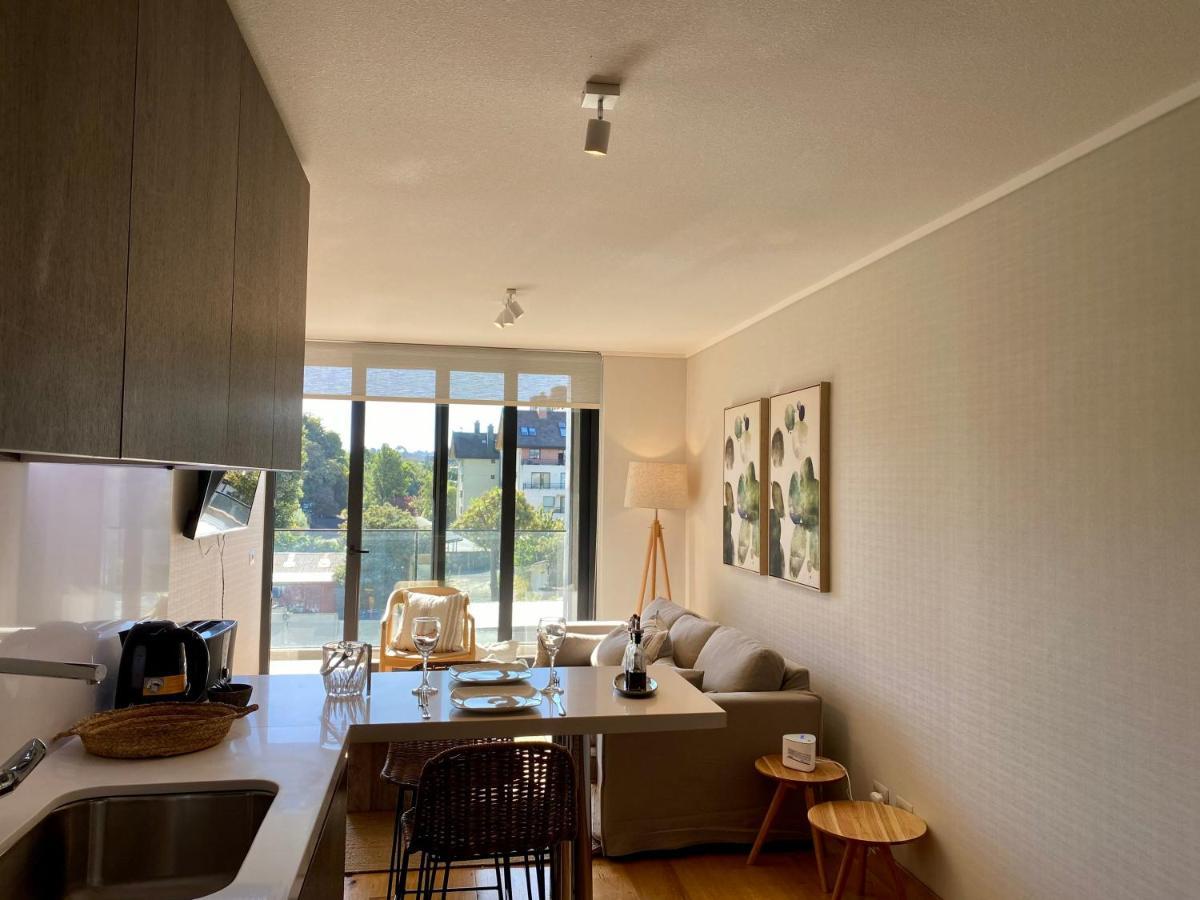 Apartamento Depto Top1 Con Estacionamiento Y Piscina Temperada