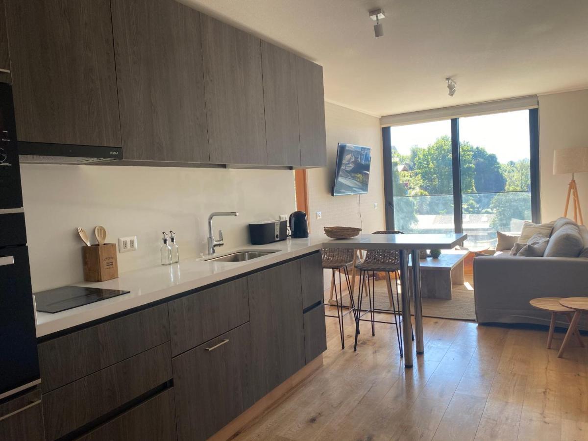Apartamento Depto Top1 Con Estacionamiento Y Piscina Temperada
